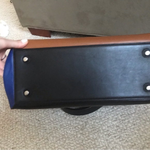 Celine Edge bag blue black brown - Picture 6 of 11